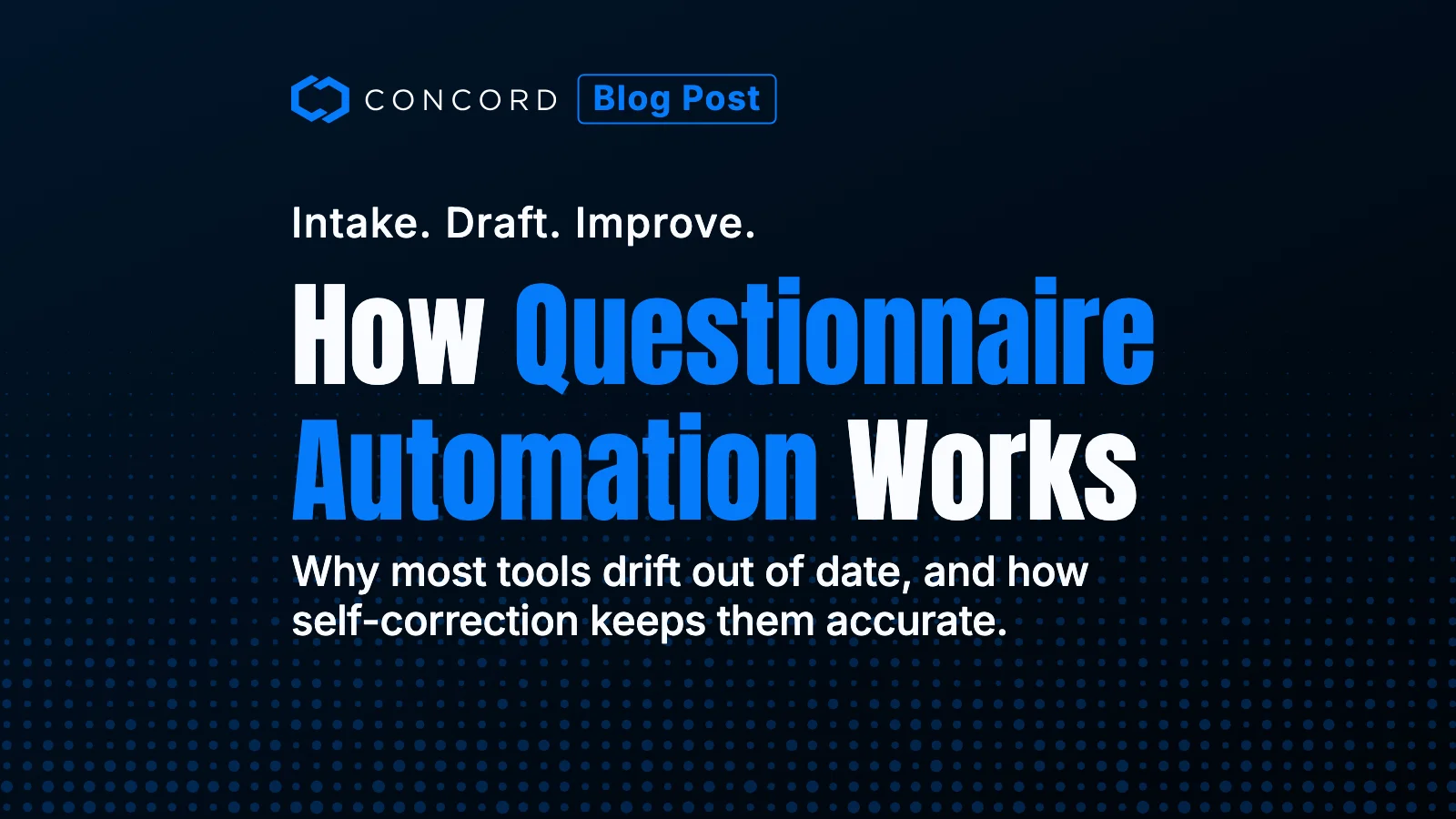 How AI-Native Questionnaire Automation Works